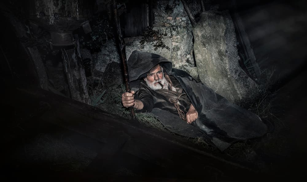The man of Barbagia by Daniele Atzori — canvas wall art