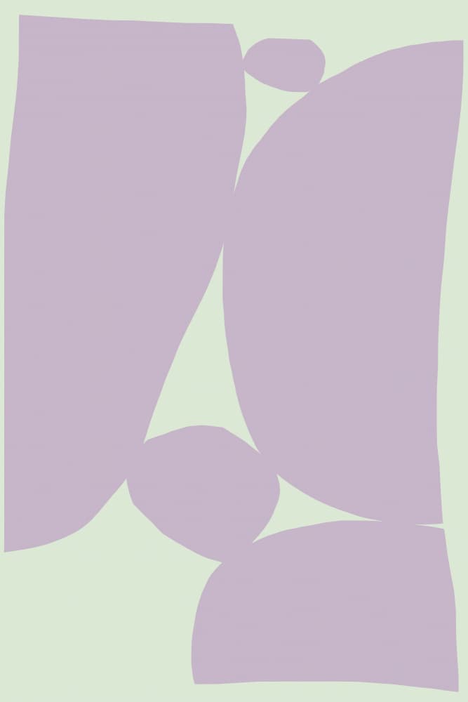 Soft Organic Shapes by Treechild — canvas wall art