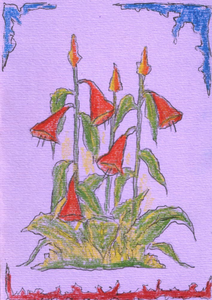 Vibrant Red Blooms by Kulik — canvas wall art