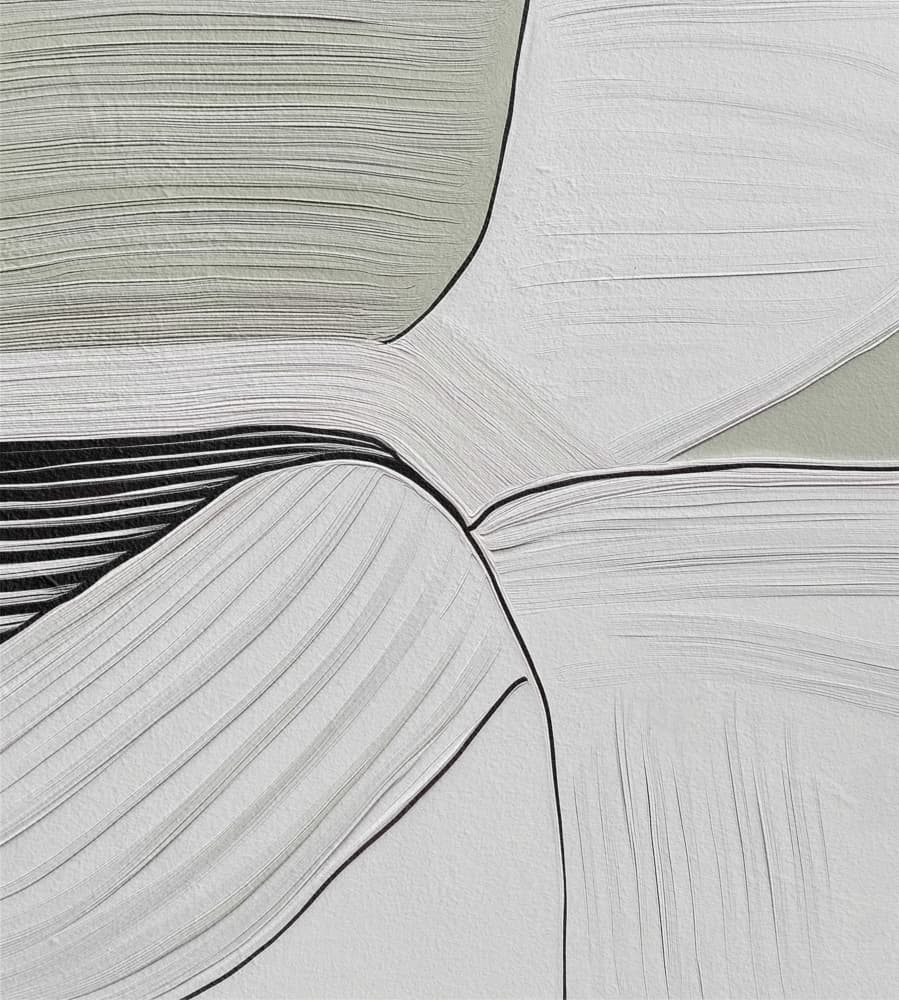 Subtle Organic Flow by Alma — canvas wall art