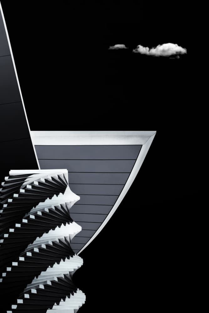 Angular Cloud Architecture by Rolf Endermann — canvas wall art