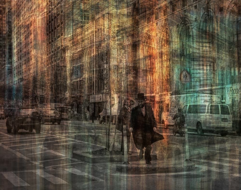 Urban Wanderer by Roxana Labagnara — canvas wall art