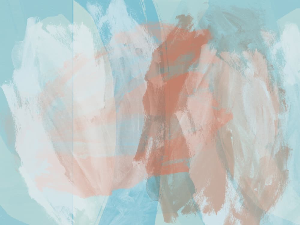 Vibrant Dreamy Washes by Dina Dankers — canvas wall art