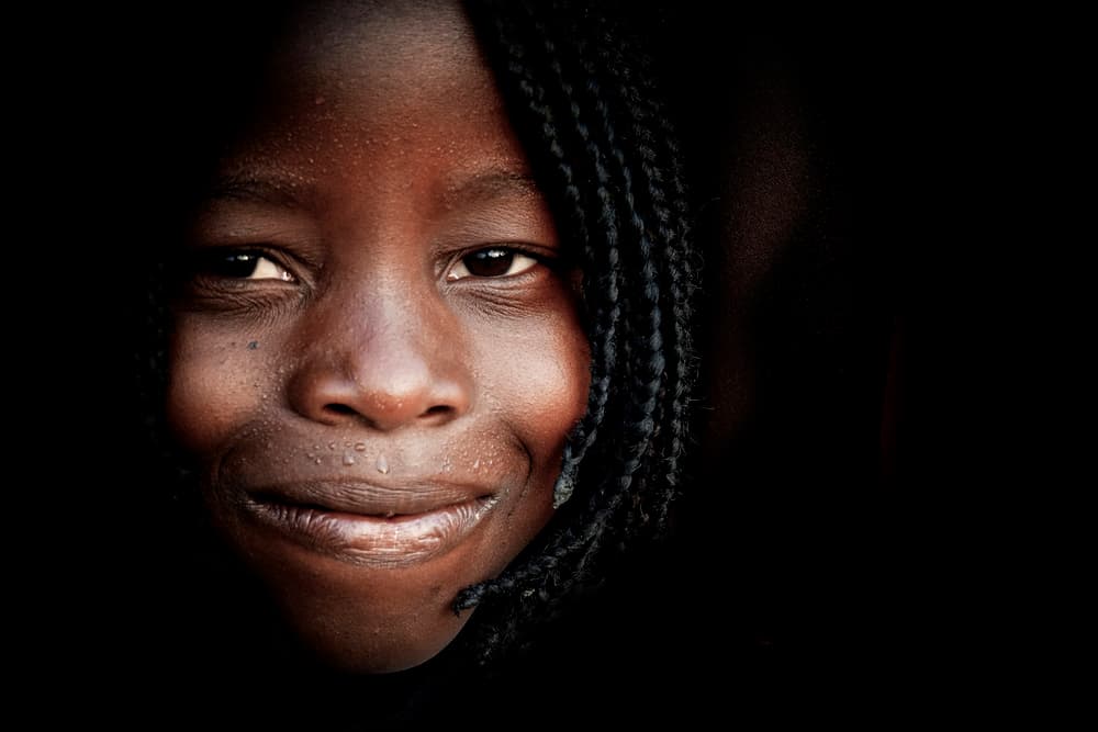 Genuine Girl's Smile by Elena Molina — canvas wall art
