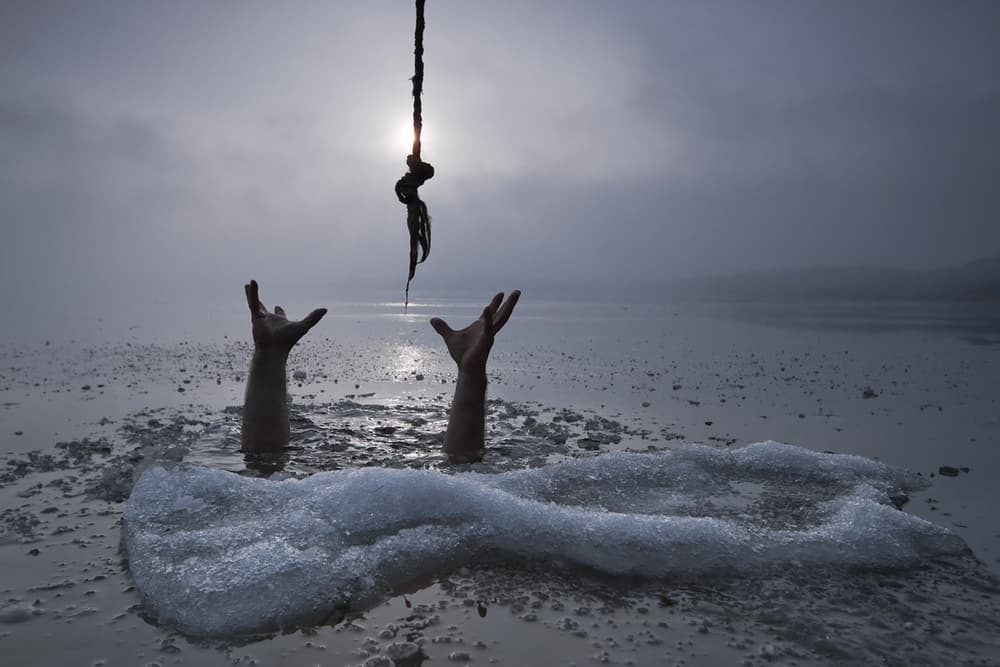 Reaching For Hope by Leszek Paradowski — canvas wall art