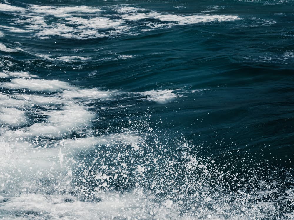 Deep Ocean Waves by Photolovers — canvas wall art