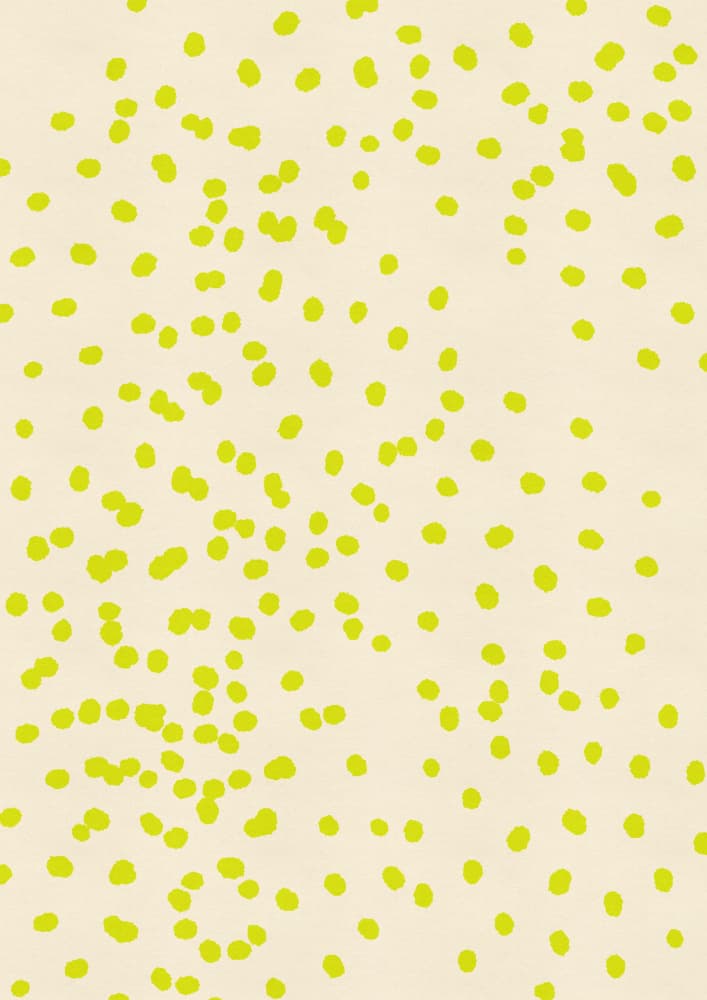 Scattered Green Dots by Nicholas — canvas wall art