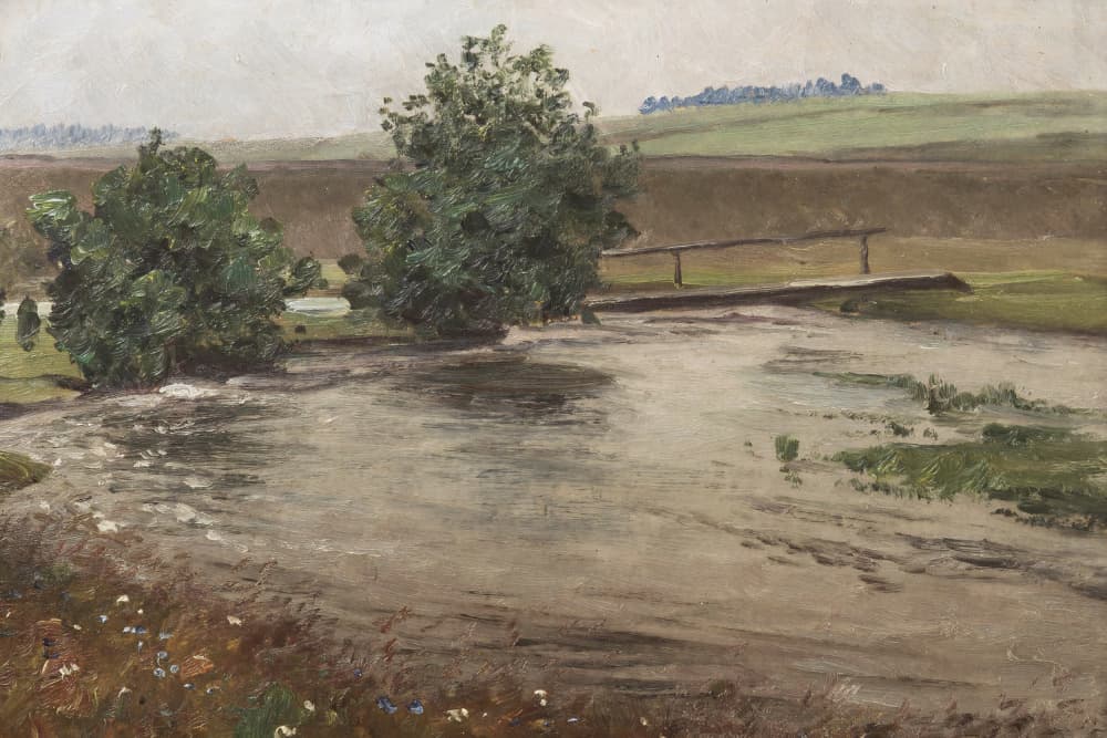 Tranquil River Scene by The Art Concept — canvas wall art