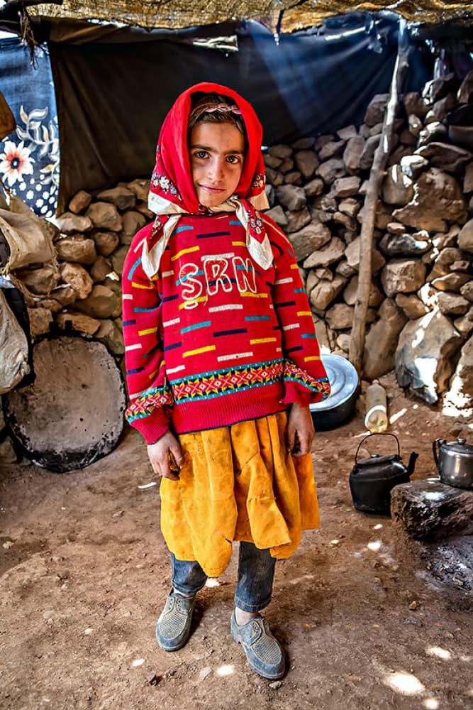 Young Girl Rustic Home by Mohammadreza Momeni — canvas wall art