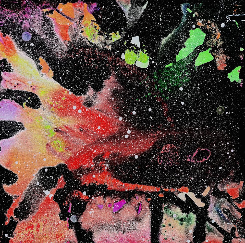 Cosmic Color Burst by Fredrik Olsen — canvas wall art