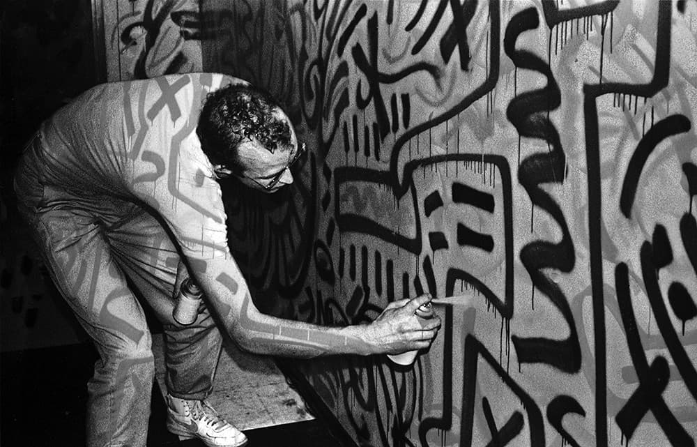 Graffiti Artist At Work by Keisuke Togawa — canvas wall art