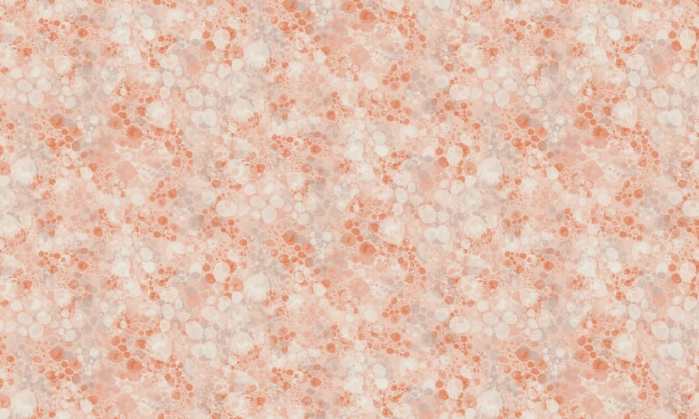 Soft Peach Organic Pattern by VOLHA RAMANCHUK — canvas wall art