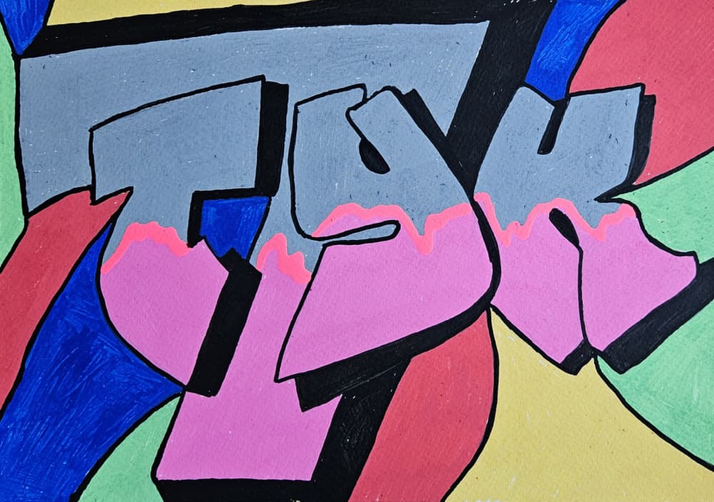 Modern Graffiti Art by Olea Huuska — canvas wall art