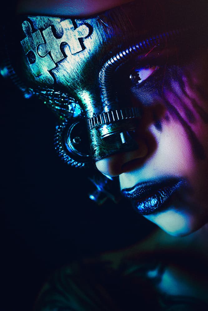Cybernetic Enigma by Ruslan Bolgov — canvas wall art
