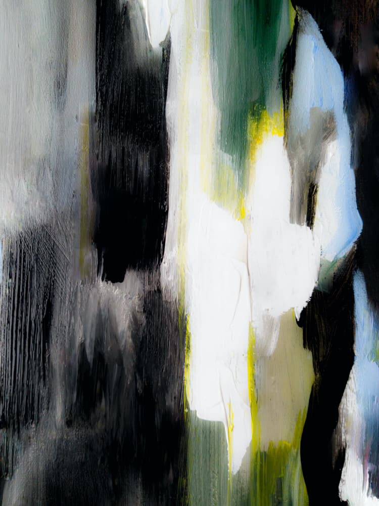 Modern Vertical Colors by Ejaaz Haniff — canvas wall art