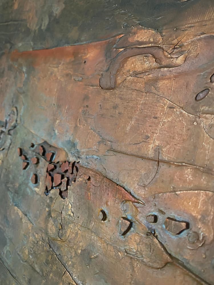 Rustic Copper Patina by Gabriela Aleksandra Szuba — canvas wall art