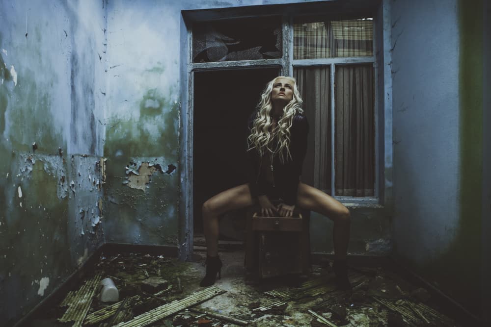 Moody Blonde Urban Decay by Georgios Bero — canvas wall art