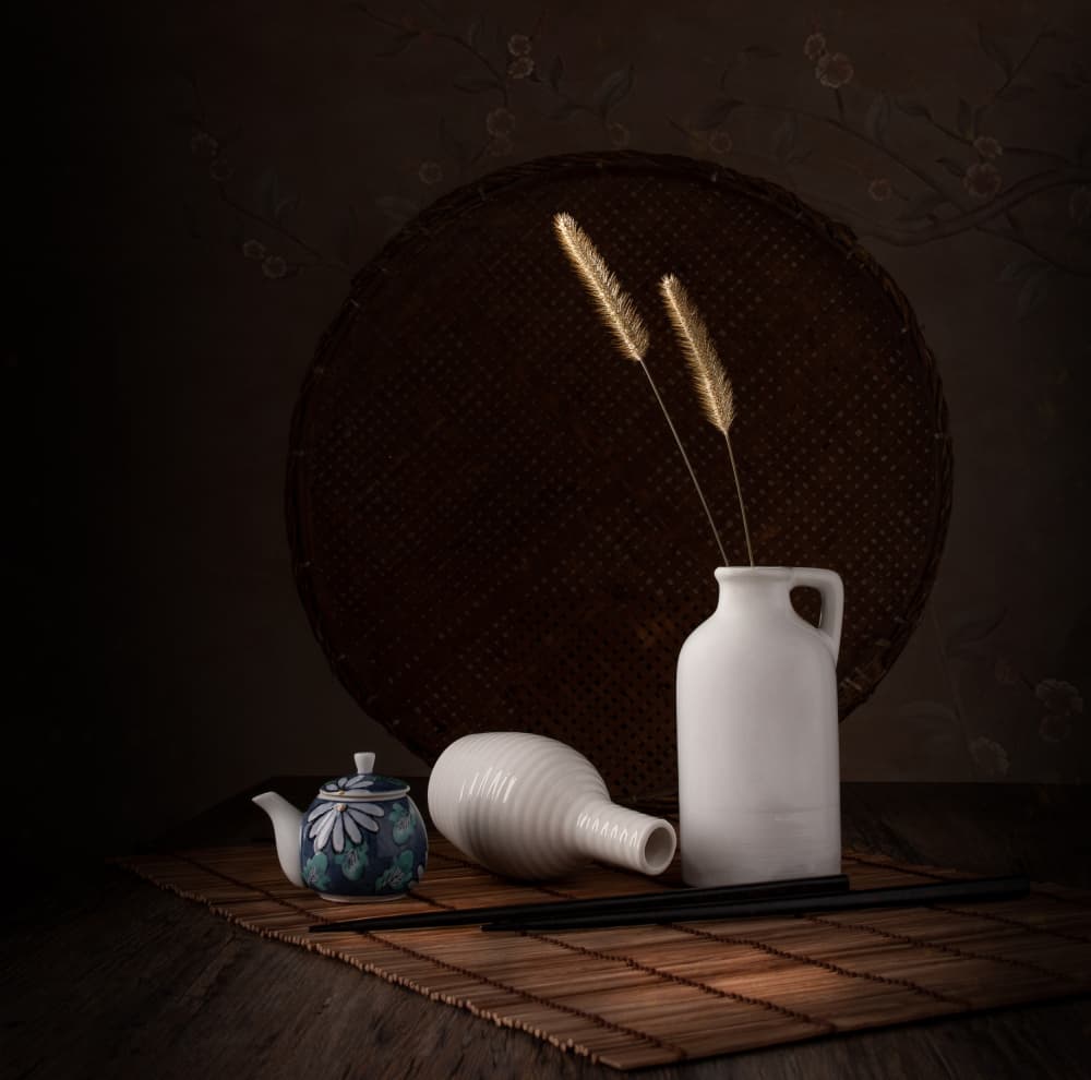 Japanese Tea Still Life by Margareth Perfoncio — canvas wall art