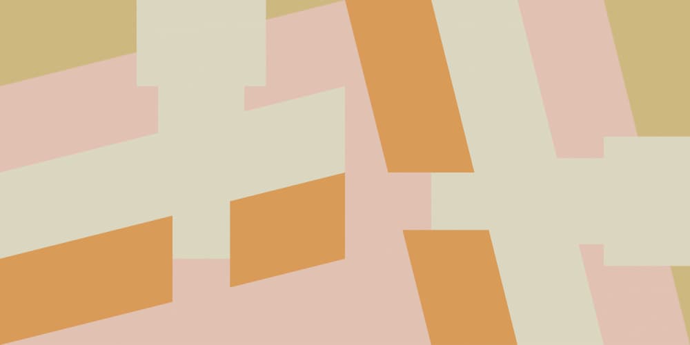 Abstract Geometric Forms by Dina Dankers — canvas wall art