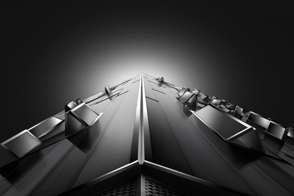 Sleek Modern Architecture by Dani Otero Sobrino — canvas wall art