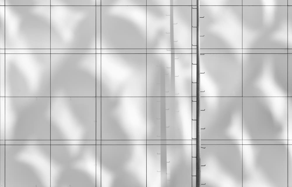 Modern Grid Reflection by Greetje van Son — canvas wall art