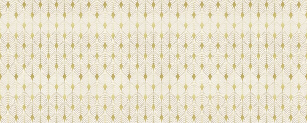 Art Deco Gold Pattern by Vitor Costa — canvas wall art
