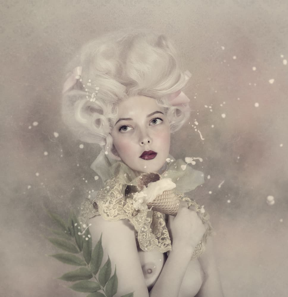 Rococo Ice Cream Dream by Svetlana Melik-Nubarova — canvas wall art