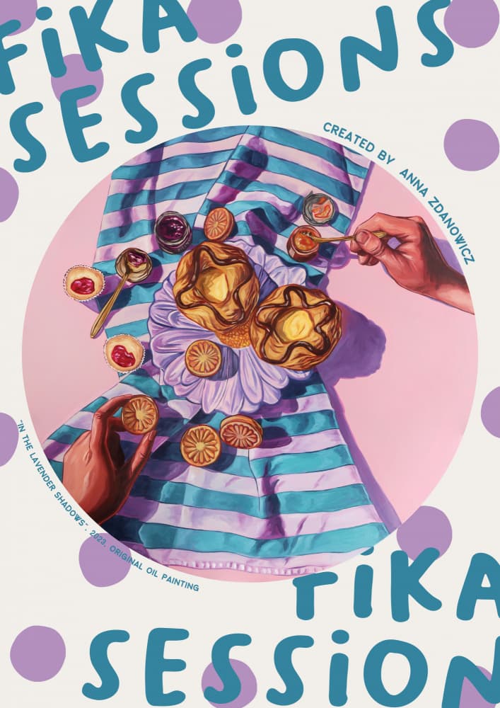 Cozy Fika Session by Anna Zdanowicz — canvas wall art