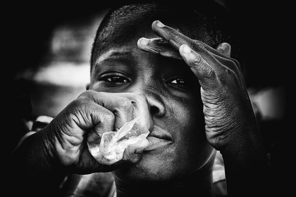Deep Pensive Gaze by Elena Molina — canvas wall art
