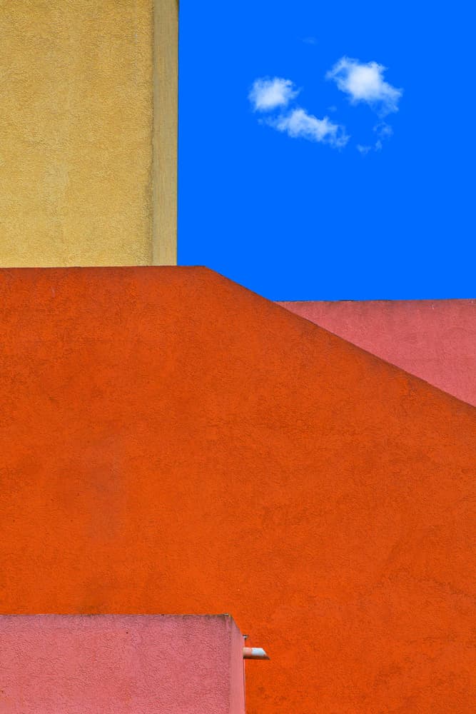 Architectural Color Blocks by Massimo Della Latta — canvas wall art