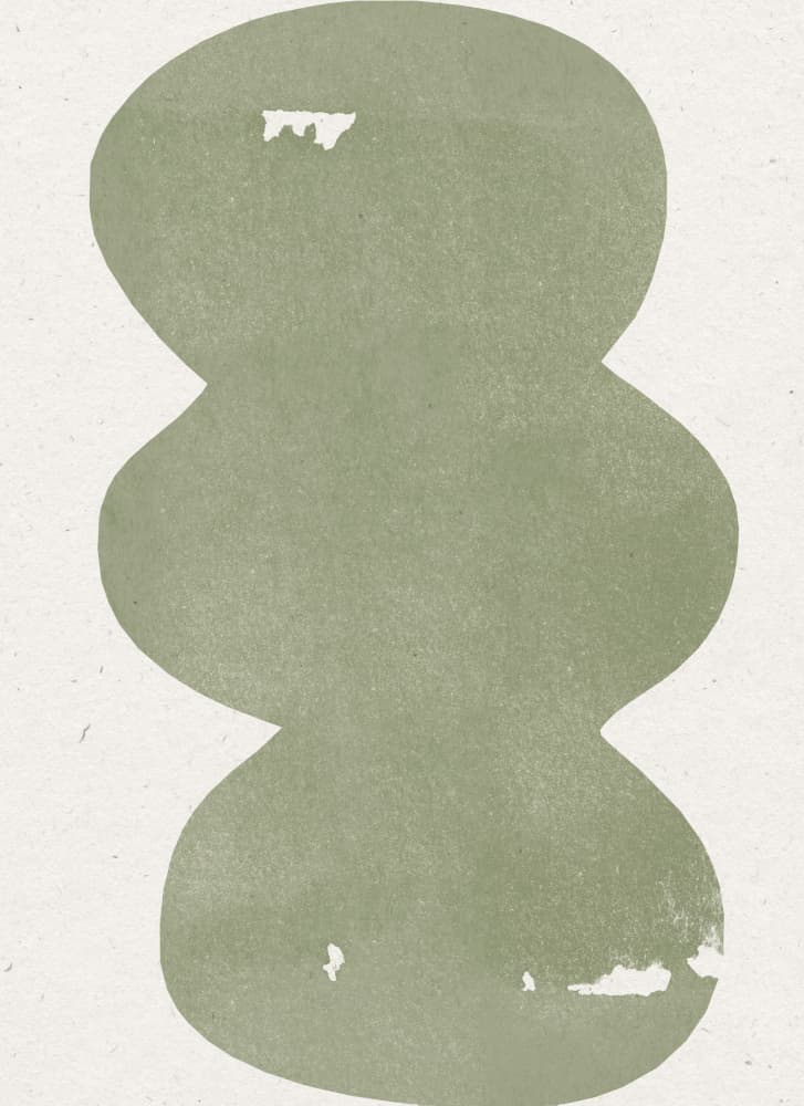 Curved Monolith by THE MIUUS STUDIO — canvas wall art