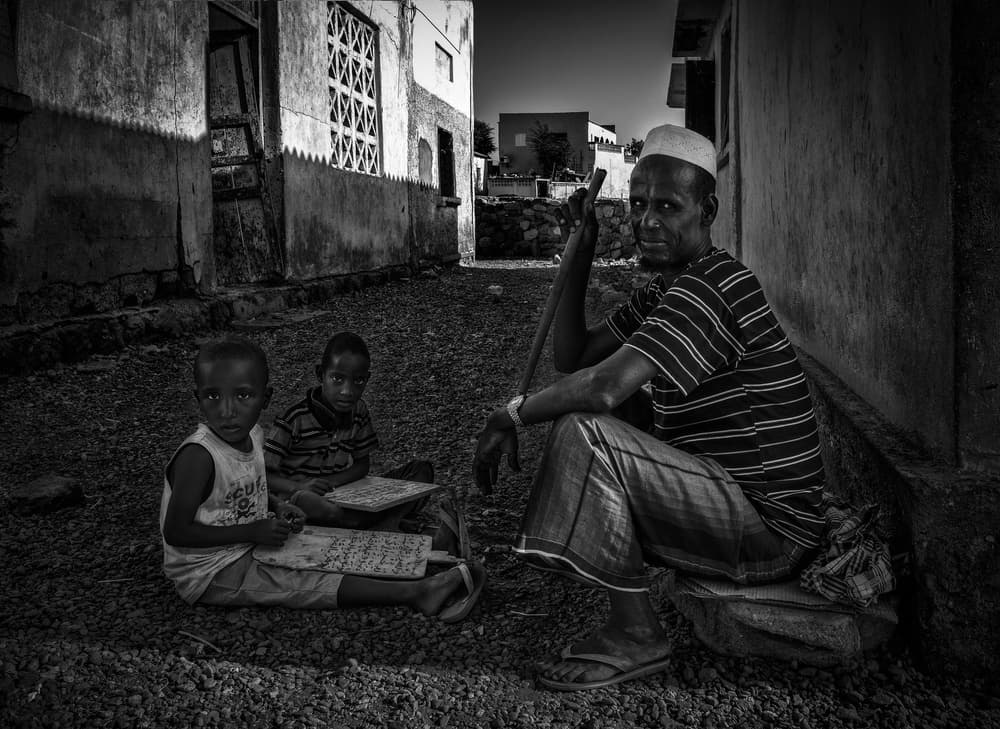 African Street Education by Joxe Inazio Kuesta Garmendia — canvas wall art