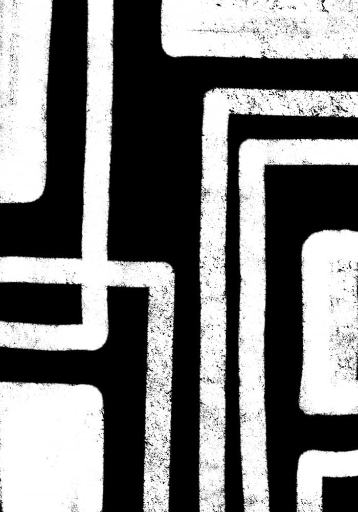 Abstract Geometric Lines by Yuli Saputra — canvas wall art