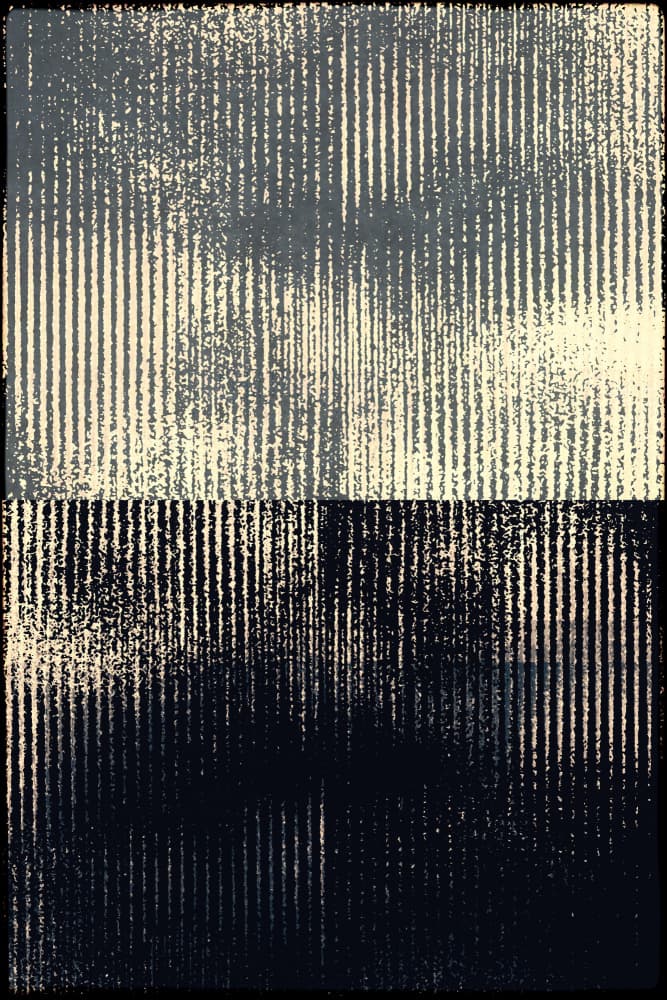 Abstract Striped Contrast by Petr Strnad — canvas wall art