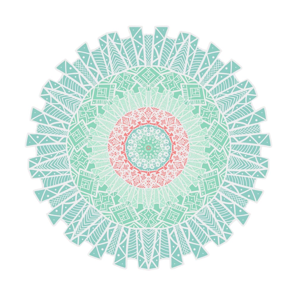 Bohemian Mandala Design by Marika Barsrsind β canvas wall art