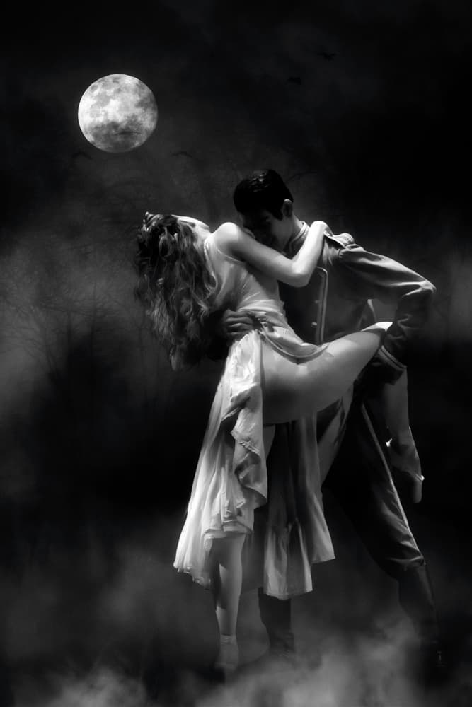 Moonlit Night Dance by Charlaine Gerber — canvas wall art