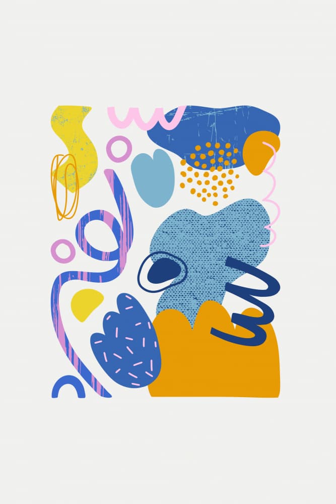 Shapeparadeno05 by Treechild — canvas wall art