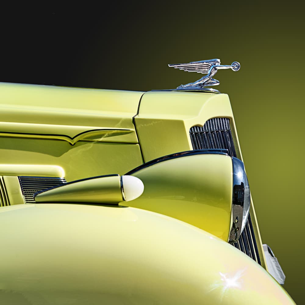 Vintage Car Elegance by Roland Weber — canvas wall art