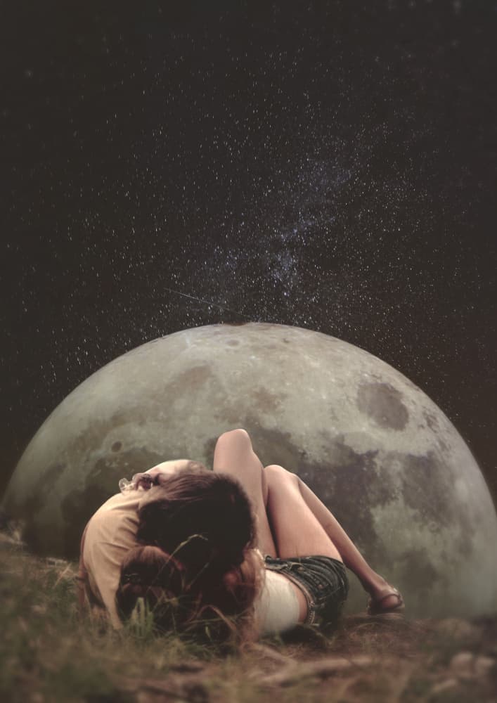Celestial Night Dream by Fran Rodríguez — canvas wall art