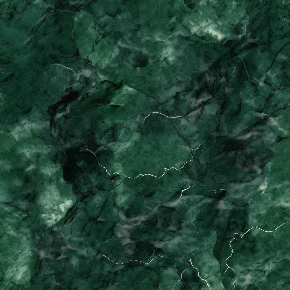 Deep Emerald Marble by Bilge Paksoylu — canvas wall art