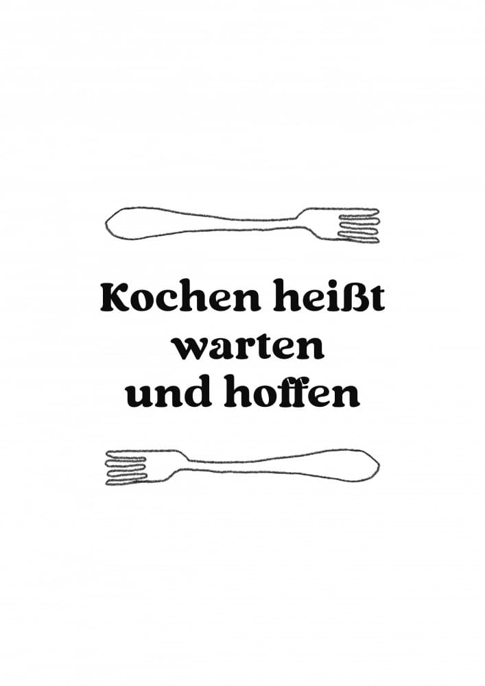 Kochenheisstwartenundhoffen by Treechild — canvas wall art