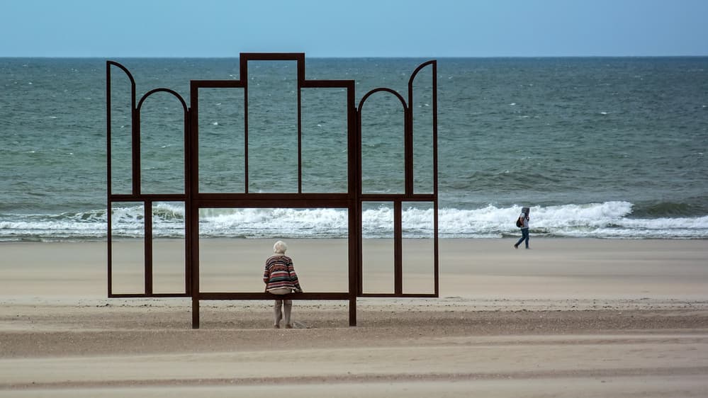 Looking Out to Sea by Lus Joosten — canvas wall art