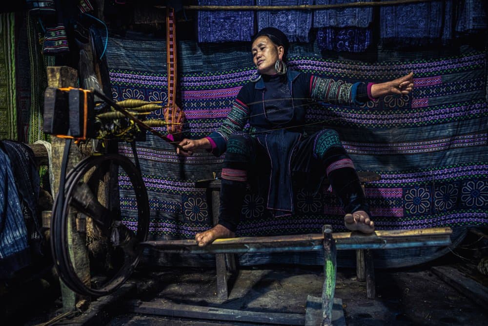 Artisan Weaving Patterns by Marco Tagliarino — canvas wall art