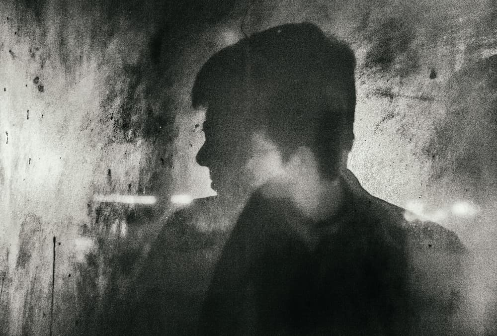 Pensive Urban Silhouette by Pawel Majewski — canvas wall art