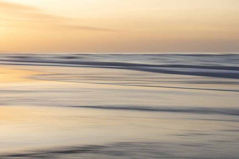 Golden Hour Ocean by Benjamine Hullot Scalvenzi — canvas wall art