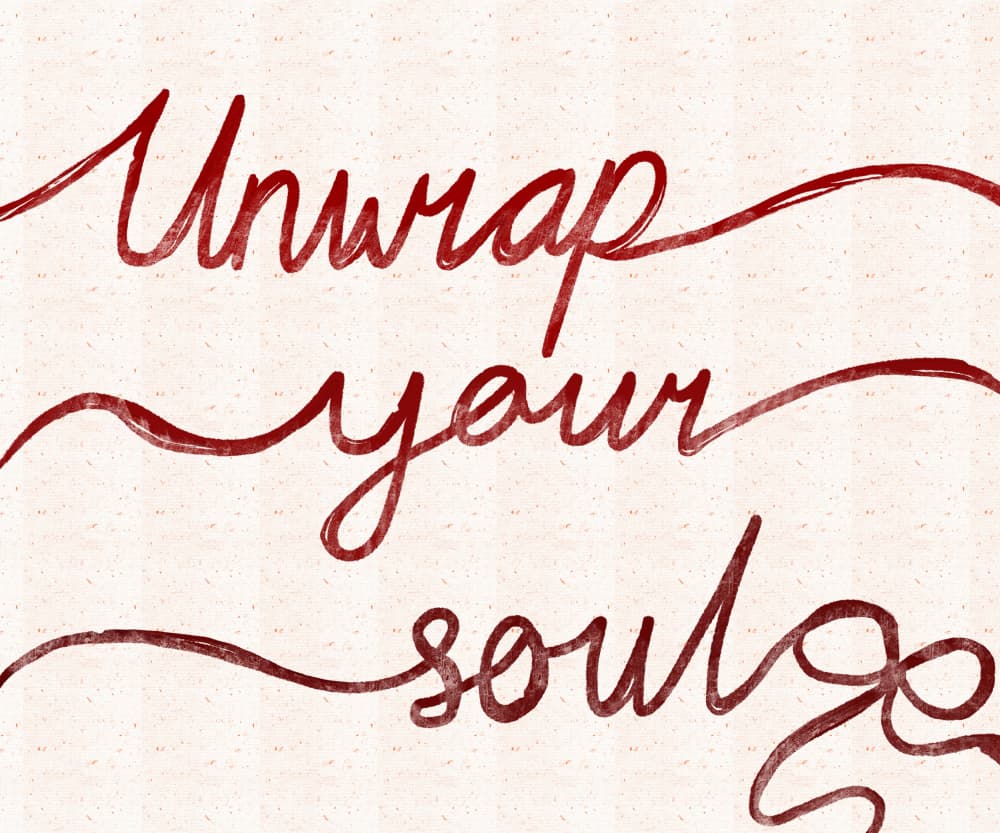 Unwrap Your Soul by Art by the Ocean — canvas wall art