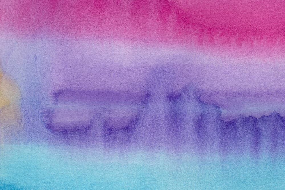 Vibrant Watercolor Gradient by Dina Dankers — canvas wall art