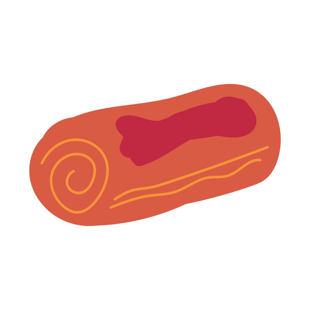 Delicious Jam Roll by Marika Barsrsind β canvas wall art
