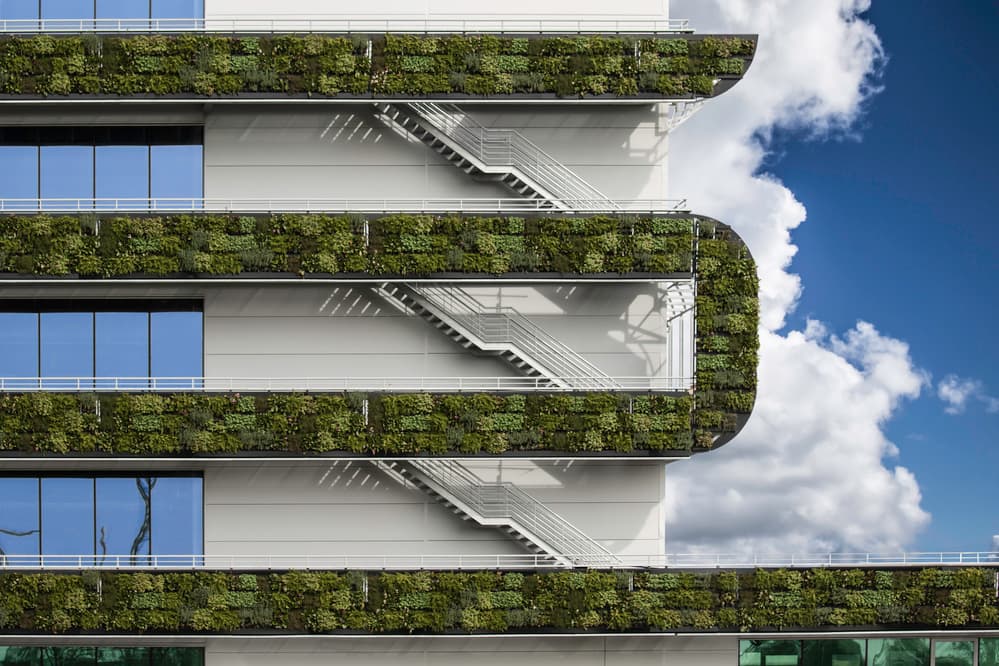 Living Wall Architecture by Luc Stalmans — canvas wall art