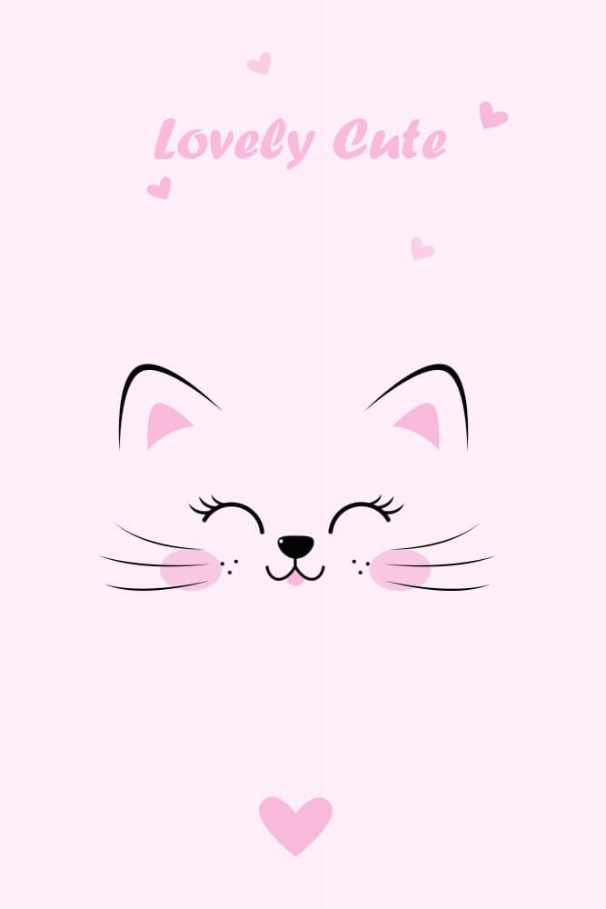 Lovely Cute Cat by Xuan Thai — canvas wall art